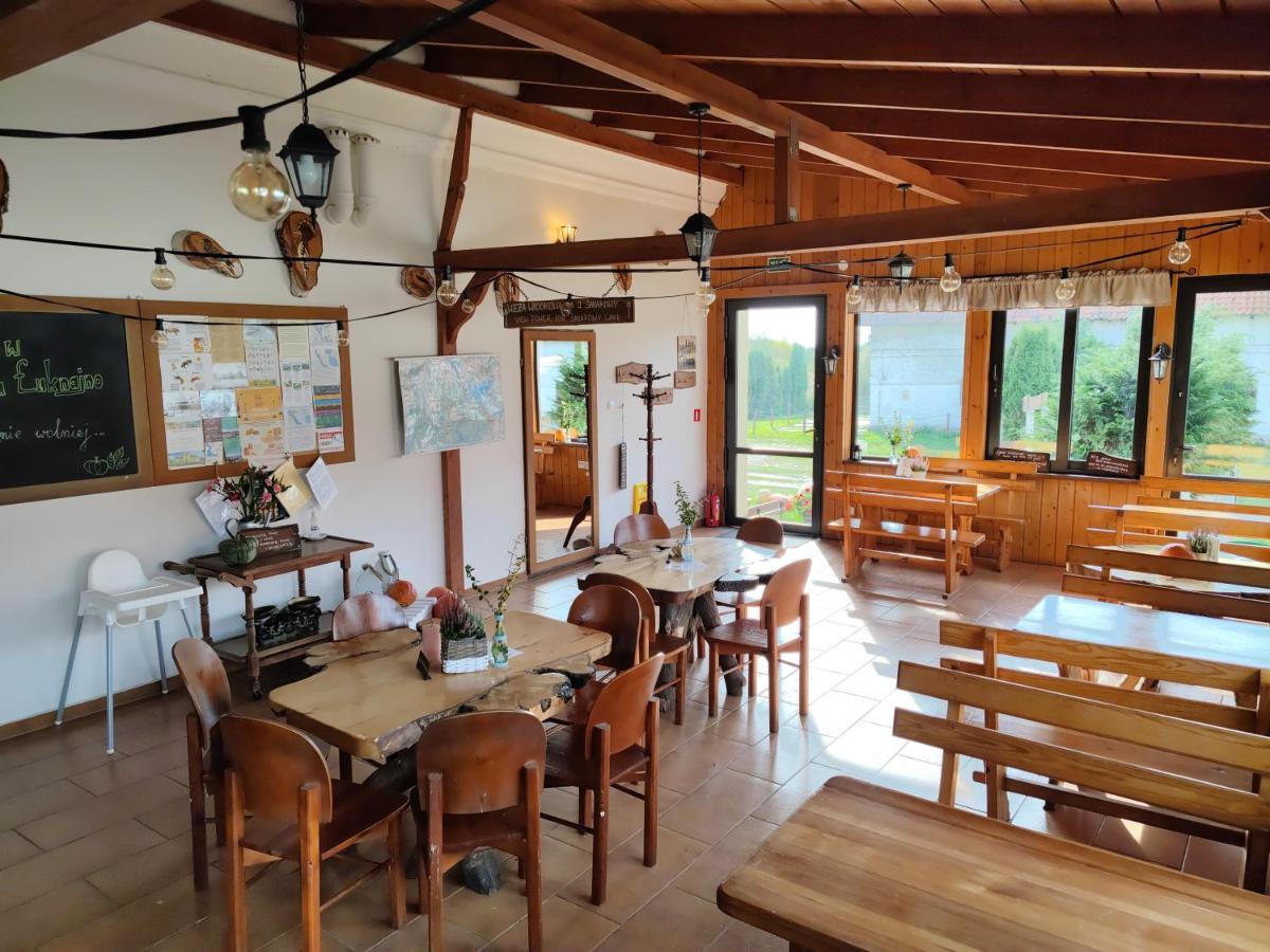 Folwark Luknajno Nad Jeziorem Sniardwy Gospoda Dziedzictwo Kulinarne Warmia-Mazury Mikołajki Extérieur photo