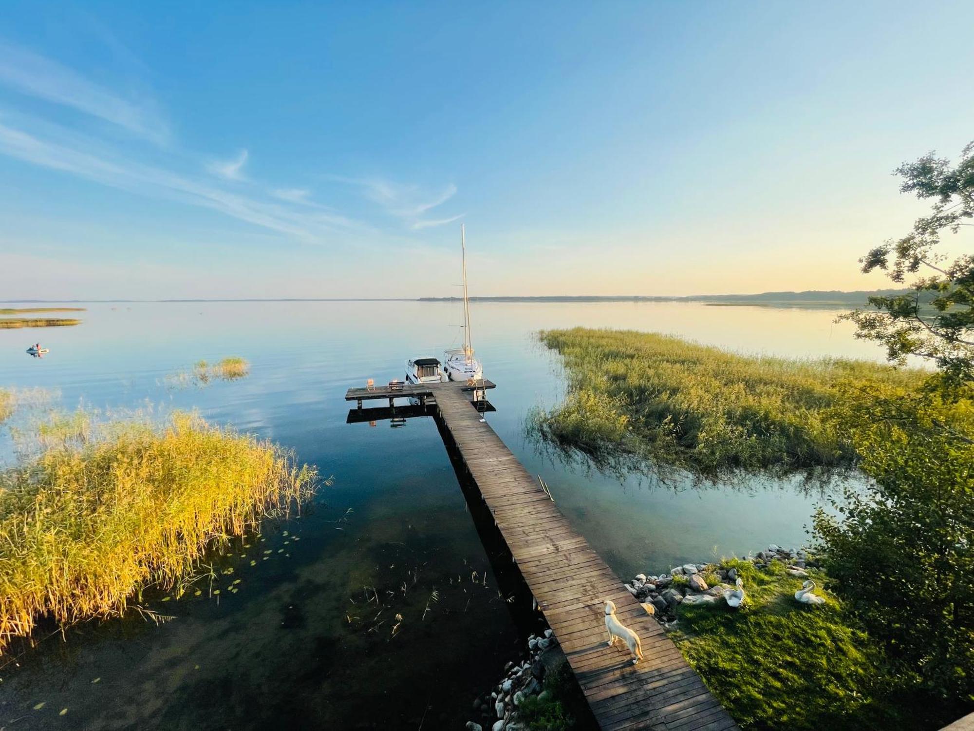 Folwark Luknajno Nad Jeziorem Sniardwy Gospoda Dziedzictwo Kulinarne Warmia-Mazury Mikołajki Extérieur photo