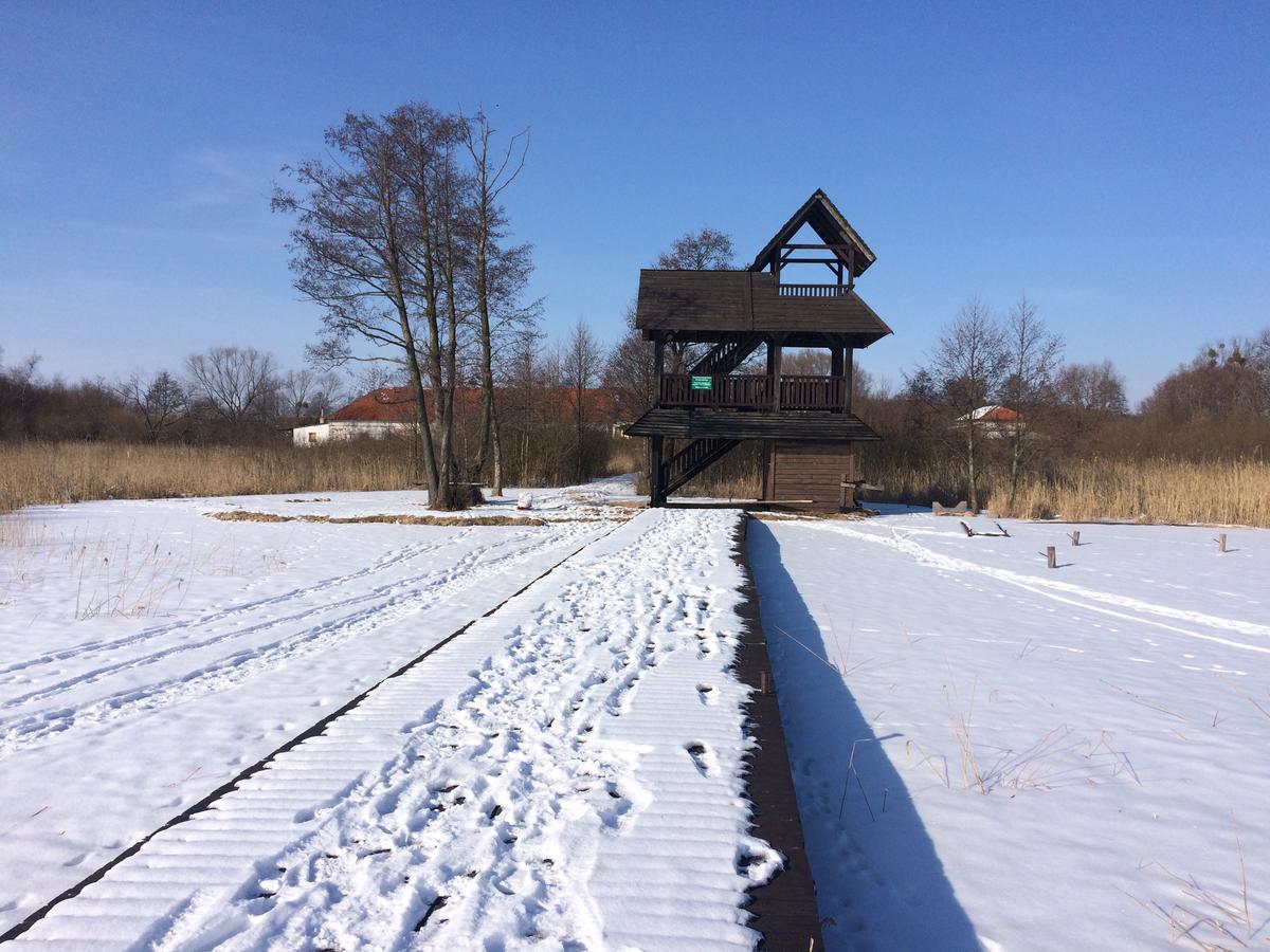 Folwark Luknajno Nad Jeziorem Sniardwy Gospoda Dziedzictwo Kulinarne Warmia-Mazury Mikołajki Extérieur photo