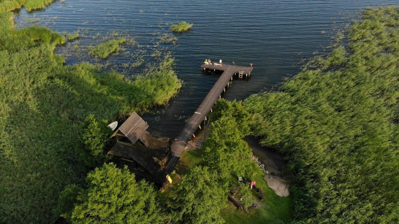 Folwark Luknajno Nad Jeziorem Sniardwy Gospoda Dziedzictwo Kulinarne Warmia-Mazury Mikołajki Extérieur photo